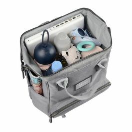 Beaba Bolsa de agua Wellington gris jaspeado moderna unisex ultra práctica ideal para salidas de padres