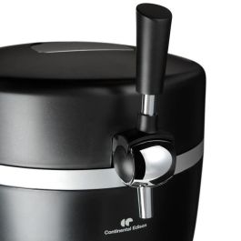 Continental Edison MB5B3 Dispensador de cerveza 5L Negro