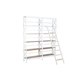Estanteria Loft DKD Home Decor Blanco Natural 35 x 220 x 180 cm Estanteria Loft DKD Home Decor Blanco Natural 35 x 220 x 180 cm