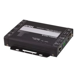 Aten VE3912T HDBaseT Transmisor Switch DisplayPort HDMI VGA con Extensor de Video 4K hasta 100m sobre Cat 6/6a para Conversión de Señales