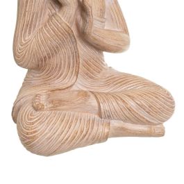 Figura Decorativa Natural Buda 25 x 19 x 36 cm Figura Decorativa Natural Buda 25 x 19 x 36 cm