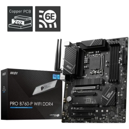 Msi Placa Base PRO B760-P WiFi DDR4 4711377028363 Precio: 336.59000034. SKU: S7820227