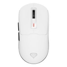 GENESIS Zircon 660 Ratón Gaming Óptico Diestro, Triple Modo: Inalámbrico RF + Bluetooth + USB. 12000 DPI, 59g, 80h