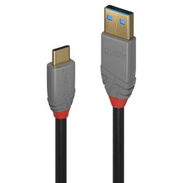 Lindy Cable de Datos y Carga USB 3.2 Gen 2 Tipo A a Tipo C 2m, 10Gbps, 100W Power Delivery (PD) 5A, E-Marked Anthra Line Precio: 25.99000019. SKU: B1F9NCMSTR