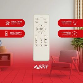 AVANT Ventilador de Techo 42 Pulgadas Retráctil, 30W Motor y 36W LED, Control por App