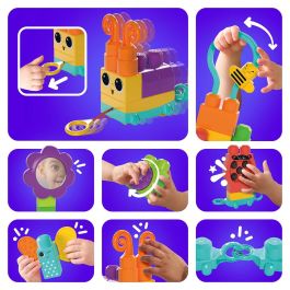 Mega Bloks Tren Oruga Hkn44 30 Bloques Sensoriales de Construcción