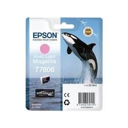 Epson SC-P600 Cartucho Magenta Vivo Claro Tinta Impresora Original Precio: 27.78999982. SKU: S7134698