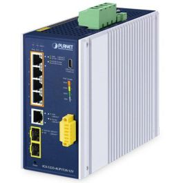 Planet Industrial L2+ 4-Port 10/100/1000T 802.3bt PoE + 1-Port 10/100/1000T + 2-Port 1G/2.5G SFP Managed Ethernet Switch w/12V Booster Precio: 633.58999979. SKU: B17ZZ6YX2D