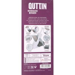 Quttin Cortador de Verduras 4 en 1, 14.5x14.5x33 cm, 735 g (6 Unidades)