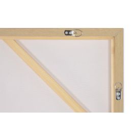 DKD Home Decor Cuadro Abstracto Gris Blanco 4 x 140 x 100 cm (2 Unidades)