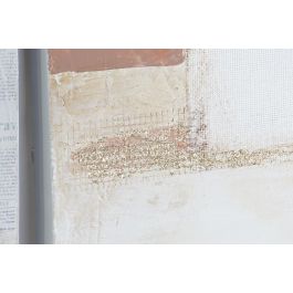 DKD Home Decor Cuadro Urban Abstracto Pintado a Mano Lienzo Pino Beige Blanco 100x80 cm Fondo 3.7 cm Pack 2 Unidades DKD Home Decor Cuadro Urban Abstracto Pintado a Mano Lienzo Pino Beige Blanco 100x80 cm Fondo 3.7 cm Pack 2 Unidades