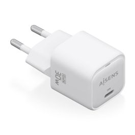 AISENS - CARGADOR GaN 30W, 1xUSB-C PD3.0 QC4.0, BLANCO Precio: 6.50000021. SKU: B12KNJQBA4