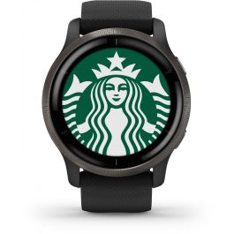 Garmin Venu 2 Smartwatch GPS 45mm, Reloj Inteligente Fitness con Música, Pagos y Monitor de Salud, Color Negro