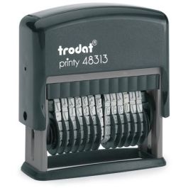 Trodat 48313 Sello Numerador Printy con Tinta Negra y Almohadilla Integrada, Huella 3.8 x 48 mm Precio: 37.50000056. SKU: B1G2CMZE4G
