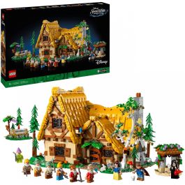 LEGO 43242 Disney La Cabaña de Blancanieves y los Siete Enanitos Set de Construcción