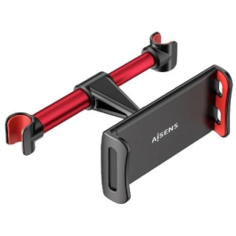 Aisens Soporte Coche Ajustable 1 Pivote Reposacabezas para Teléfono y Tablet Negro-Rojo Precio: 6.50000021. SKU: S8425982