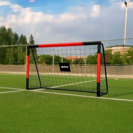 Portería de Fútbol Aktive 180 X 12 X 60 CM Negro Rojo
