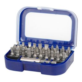 Workpro Juego de 31 puntas de destornillador, tamaños 3,4,5,5.5,6,7 mm, ph0,ph12,ph22,ph3, pz0,pz12,pz22,pz3, t10,t15,t20,t25,t27,t30, h2,h3,h4,h5,h5.5,h6, con soporte magnético