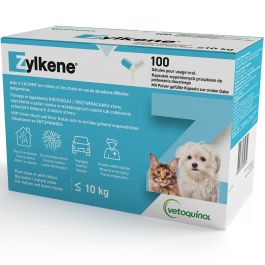 Vetoquinol Zylkene 75 mg 100 Cápsulas Tranquilizante natural para perros y gatos Precio: 55.4999995. SKU: B12TAK6NLT
