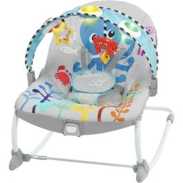 Tumbona columpio - BABY EINSTEIN - Ocean Explorers Kick to It Opus Musical Infant to Infant Rocker - Niños de 0 a 30 meses Tumbona columpio - BABY EINSTEIN - Ocean Explorers Kick to It Opus Musical Infant to Infant Rocker - Niños de 0 a 30 meses