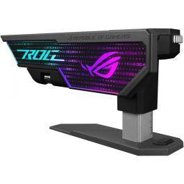 ASUS ROG XH01 Soporte Tarjeta Gráfica Universal Termoplástico Zinc Negro Gris Azul Verde Rojo RGB