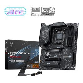 MSI X870E GAMING PLUS WiFi Placa Base AMD X870E Socket AM5 ATX, Compatible con Ryzen 7000/8000/9000, DDR5, Wi-Fi 7 - 007E70-001R