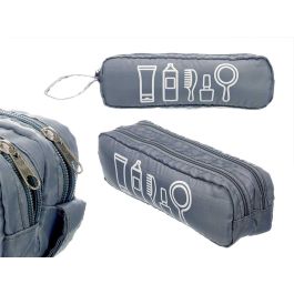 Arte Regal Neceser Doble Cremallera Gris, 37x3x13 cm, Poliéster (24 Unidades) Precio: 65.49999951. SKU: B1DBGH3WWX