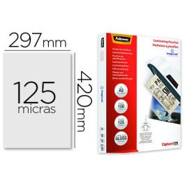 Fellowes Fundas De Plastificar 125 Micras A3 Brillo Pack 100 Ud