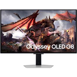 Samsung Odyssey OLED G8 G80SD Monitor Gaming 32" 4K UHD 240Hz OLED 0.03ms Altura Ajustable Precio: 879.95000005. SKU: B18FLXMBGN