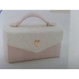 DKD Home Decor Relojero Romantico Lila 11 x 9 x 33 cm Algodon de Azucar