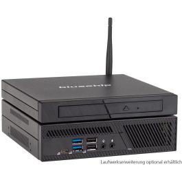 Bluechip Computer AG BUSINESSline S3159 Mini PC, Intel Core i5-14400, 16 GB RAM, 500 GB SSD NVMe PCIe 4.0, Windows 11 Pro, Wi-Fi 6E AX211, Bluetooth 5.3, Negro