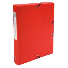 Carpeta De Proyectos Exacompta Exabox Pp Liso Opaco A4 Gomas 4 Cm Rojo (Set de 8) Precio: 46.69000017. SKU: B1F8L9QZBN