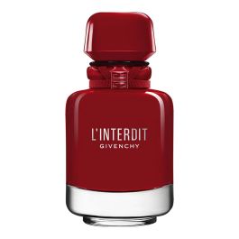 Givenchy L’INTERDIT ROUGE ULTIME Eau de Parfum Vaporizador Mujer 50 ml – Aroma Floral Azahar, Nardo, Cacao, Larga Duración