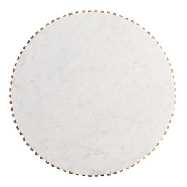 Mesa Centro Madera-Mármol Salón 80 X 80 X 42 cm