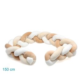 Trenza Protectora Para Cuna Y Cama En Beige 1,50M Trenza Protectora Para Cuna Y Cama En Beige 1,50M