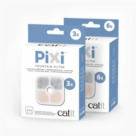 Cat It Filtros Fuente Agua 3 PIXI para Gatos con Triple Filtración Precio: 23.98999966. SKU: B1FDNPBJH8