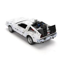 Smoby Camión de juguete Delorean Regreso al Futuro, escala 1:32, edición especial 40 aniversario. Coche de metal. Edad mínima 8 años.