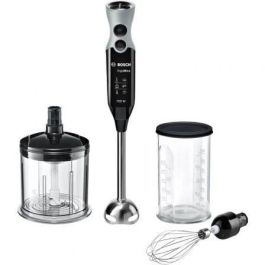 Bosch MSM67160 Batidora de Mano ErgoMixx 750W, 12+1 Velocidades, Negra, Cuchillas QuattroBlade, Picador, Varilla, Vaso Precio: 51.59000044. SKU: S7112981