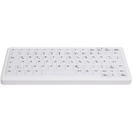 Cherry AK-C4110 Teclado Inalámbrico ACTIVE KEY MTA IP68 Blanco Diseño Alemán