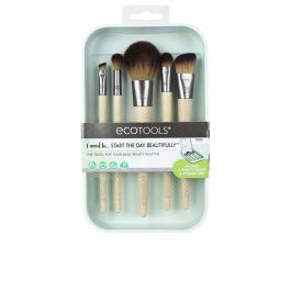 Ecotools START THE DAY BEAUTIFULLY Set de 5 Brochas de Maquillaje Completas para Rostro y Ojos, Ecológicas, Cruelty Free, Veganas Precio: 14.49999991. SKU: S0571240