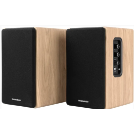 Thomson THO3499550390018 Conjunto de Altavoces de 2 Unidades - Negro y Madera Precio: 130.5000004. SKU: B1CRSRNRZZ