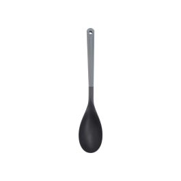 Kinvara Cuchara Bicolor Gris Negra 35.8 cm - Utensilio de cocina PP y PBT (Set de 48)