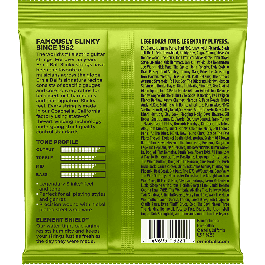 Juego Eléctrica Slinky Lime 10-46 Tripack (3) Juego Eléctrica Slinky Lime 10-46 Tripack (3)