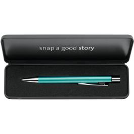 Pelikan Bolígrafo Snap Metallic K10 con Estuche Metálico Turquesa