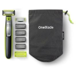 AFEITADORA CARA Y CUERPO PHILIPS ONEBLADE QP2630/30 - 4 PEINES GUÍA BARBA / 1 CUERPO - USO SECO Y HÚMEDO - 60 MIN AUTONOMÍA - PROTECCIÓN DUAL