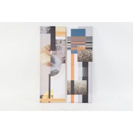 DKD Home Decor Cuadro Decorativo Glam Moderno Multicolor 90x30x2 cm, Juego de 2 Unidades (Surtido Aleatorio), Fabricado en Lienzo y Pino. Precio: 8.87898. SKU: B16SLQP25R