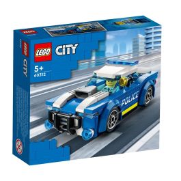 LEGO 60312 Coche de Policía LEGO City con Minifigura de Agente de Policía, Set de Construcción de Juguete para Niños y Niñas +5 Años