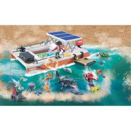 Playmobil Plataforma Análisis Arrecife Wiltopia 71623 Juego de Construcción