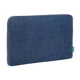 Funda para Portátil Benetton Denim Azul 15,6'' 39,5 x 27,5 x 3,5 cm