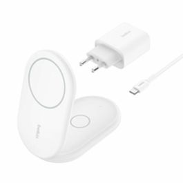 Belkin Wiz028 Vfwh Base Carga Inalambrica 2 en 1 Qi2 15W Plegable Blanca Precio: 42.69000032. SKU: B15B3RHWE6